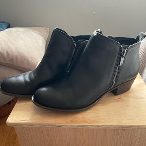Lucky Brand Black Ankle Booties